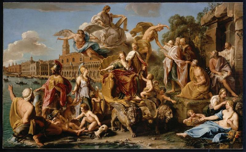 Triumph of Venice, Pompeo Batoni